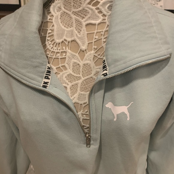 VS PINK blue sweater size xs - Picture 2 of 7